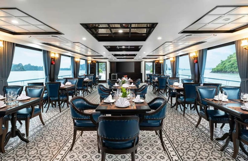 Ha Long Bay- Luxury Day Cruise, Lunch& Kayaking&Sunset party - Boarding at Ha Long International Port