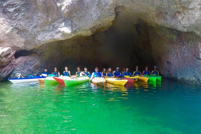 Half-Day Emerald Cave Kayak Tour with Optional Hotel Pickup - Paddling four miles through Black Canyon