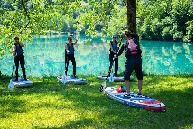 Half-Day Private SUP along Soca River - Time to relax, play, and try a few tricks