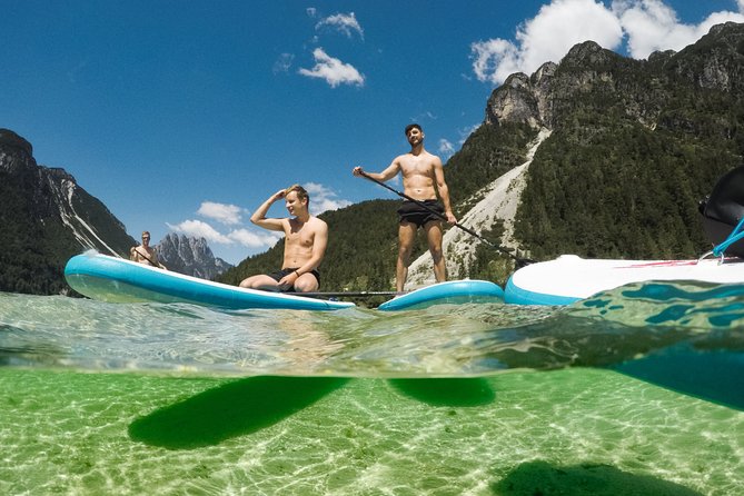 Half Day Stand-up Paddle Boarding (SUP) trip on Lake Predil - Why Lake Predil makes a good SUP setting