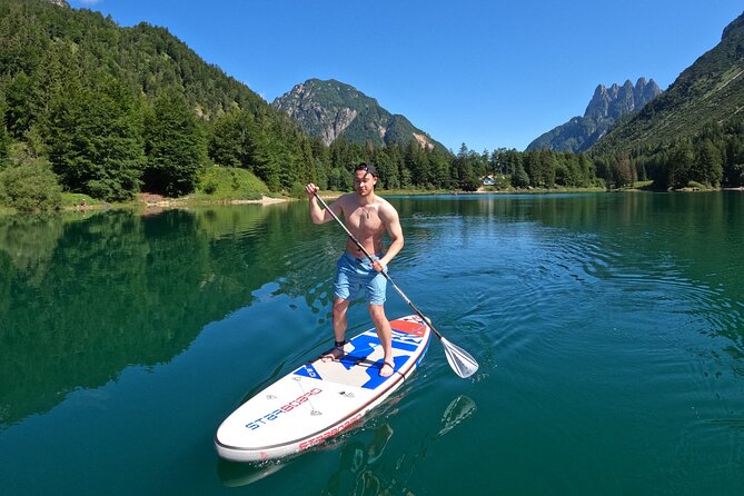 Half-Day Stand-Up Paddleboarding on Lake Predil - Your first lesson on the board