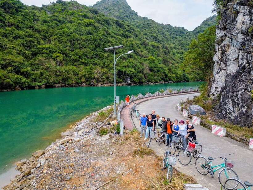 Hanoi: 2-Day Ha Long and Lan Ha Bay Cruise with Kayaking - Sunset, spring rolls, and an evening on board