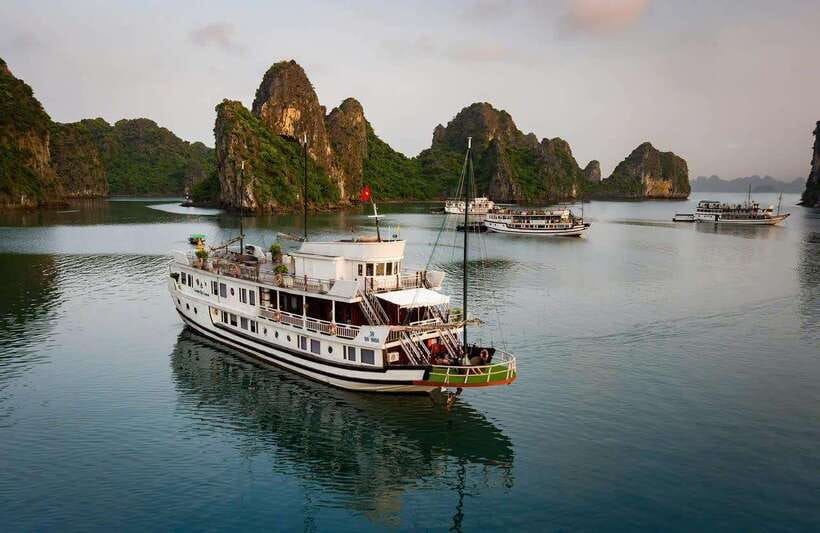Hanoi: 2-Day Halong Bay Boutique Cruise with Kayaking - Choosing between Halong Bay, Lan Ha Bay, and Bai Tu Long Bay