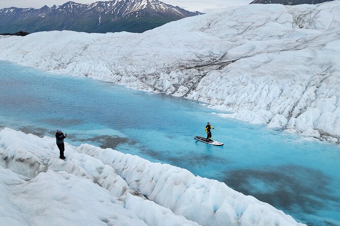 Helicopter and Glacier Paddle Boarding -PRIVATE - What $1,415.91 really buys you