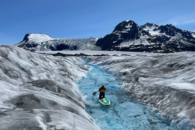 Helicopter and Glacier Paddle Boarding -PRIVATE - Weather, cancellations, and the risk of disappointment