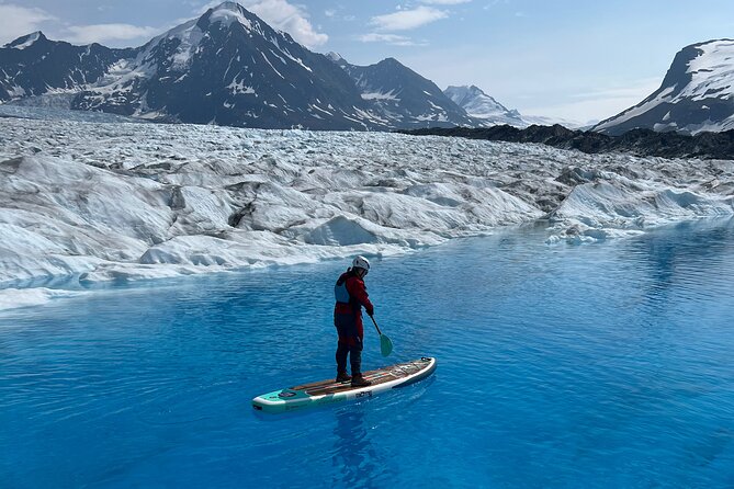 Helicopter and Glacier Paddle Boarding -PRIVATE - Who should book this glacier adventure