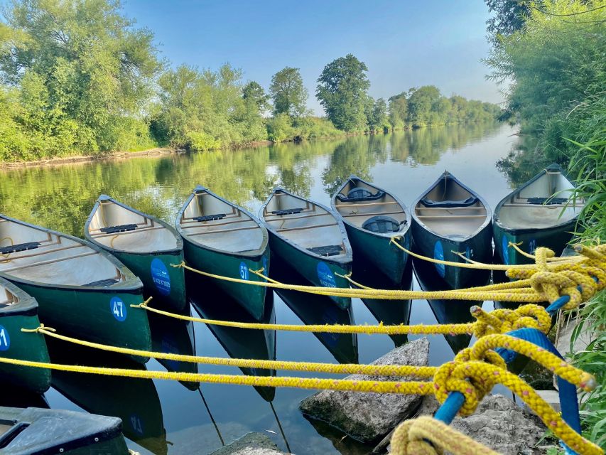 Herefordshire: River Wye Half day unaccompanied canoe trip - The short transfer to the River Wye