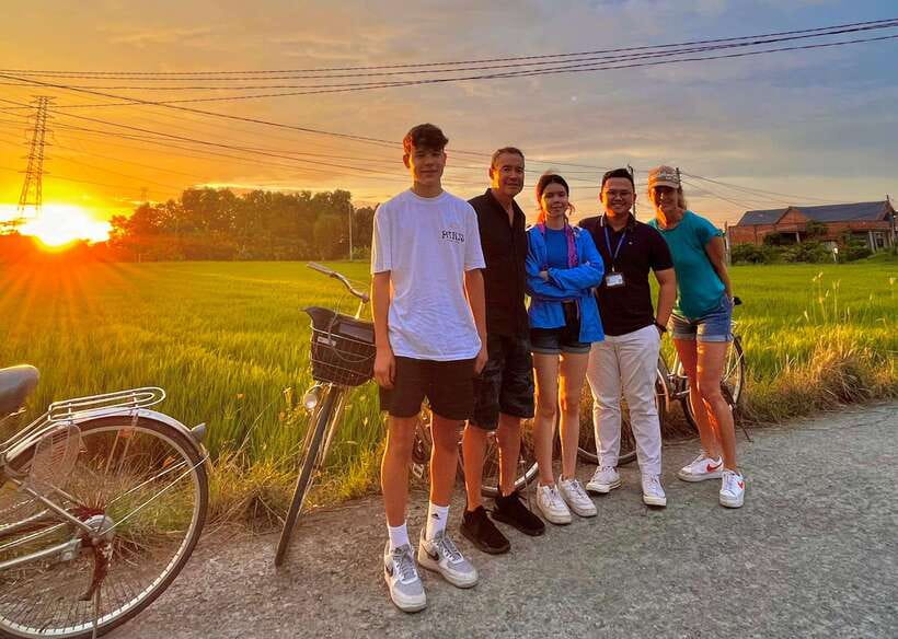 Ho Chi Minh City: 2-Day Bike & Kayak Mekong Delta Tour - Cycling past dragon fruit and rice fields