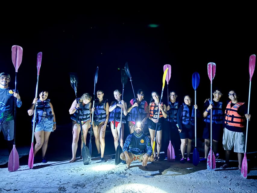 Holbox: Bioluminescence by Kayak and Stargazing. - How much the $49 price buys you