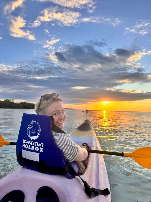 Holbox: Mangrove Sunset Kayak Tour - A calm paddle with real wildlife