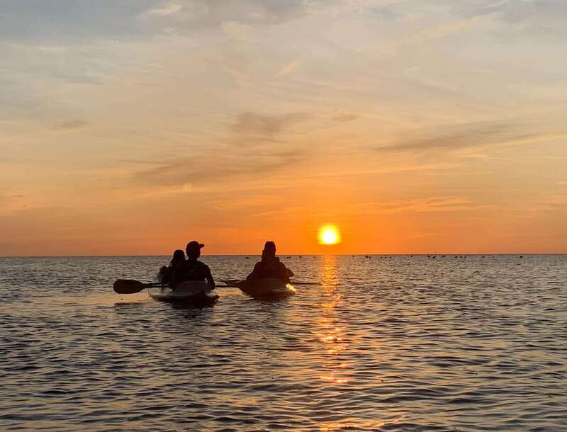 Holbox: Mangrove Sunset Kayak Tour - Entering the protected Kuká River