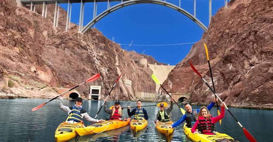 Hoover Dam Kayak Tour & Hike - shuttle from Las Vegas - Key things to know before booking