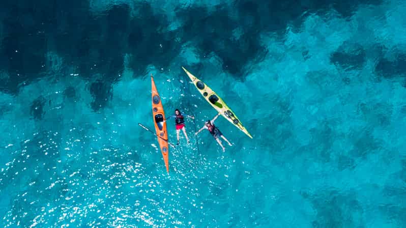 Hvar: Half day kayak tour to Pakleni islands - Mlini Beach and the long island stop