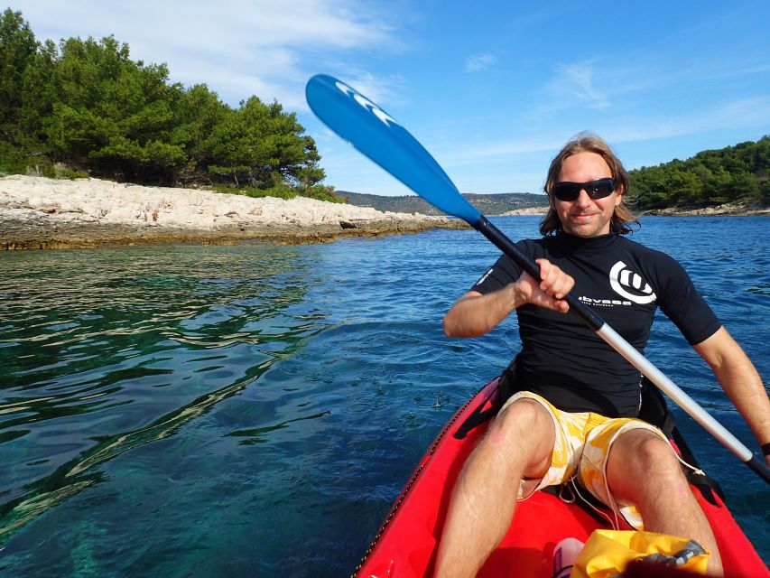 Hvar: Pakleni Islands Self-Guided Kayaking Tour - Starting at Bonj Beach near Hotel Amfora