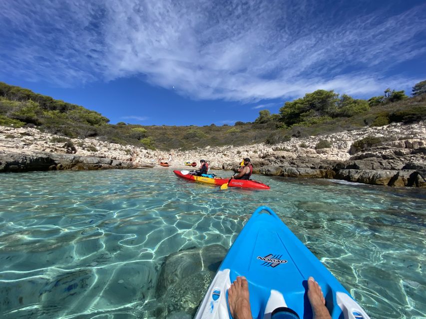 Hvar: Pakleni Islands Self-Guided Kayaking Tour - Snorkeling, swimming, and island time