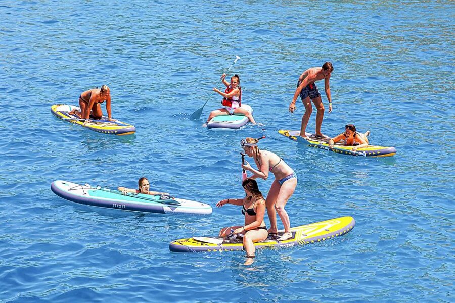 Ibiza: Beach Hopping Cruise w/ Paddleboard, Food, & Drinks - Food, Sangria, and the Open Bar