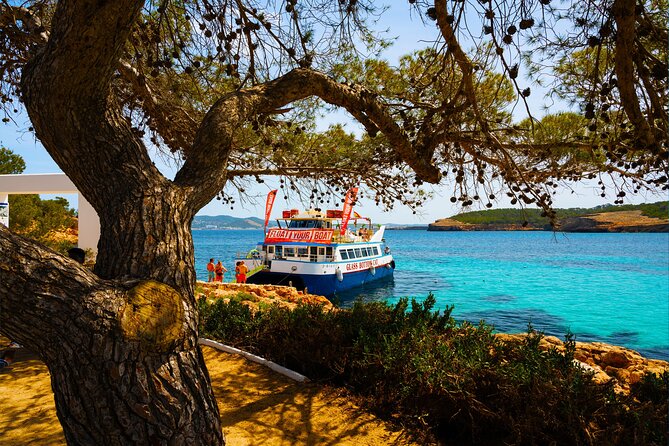 Ibiza Beach Hopping Cruise with Paddleboards, Drinks and Food 6h - Cala Comte and Cala Bassa: beautiful, but not quiet