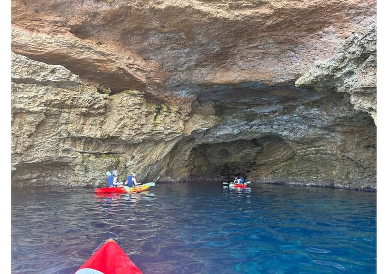Ibiza: Kayak & Snorkel in Sea Caves and Crystal Waters - A quiet side of Ibiza from Cala Codolar