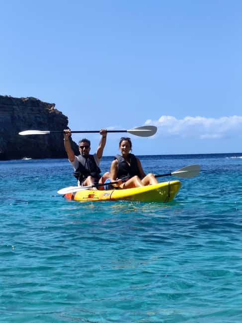 Ibiza: Kayak & Snorkel in Sea Caves and Crystal Waters - What to bring for comfort and safety