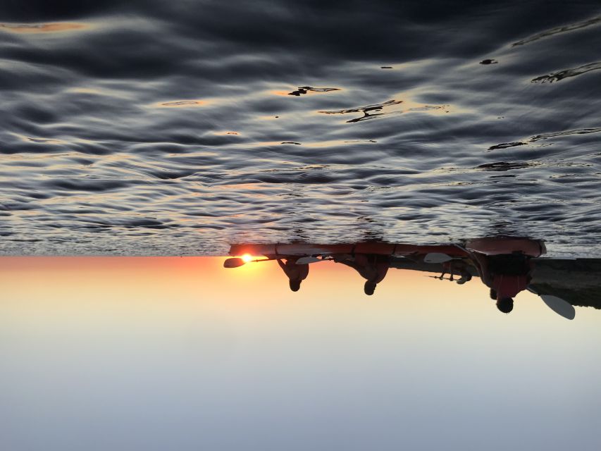 Ibiza: Sea Kayaking at Sunset and Sea Caves Tour - Sunset from the kayak, with a practical backup plan