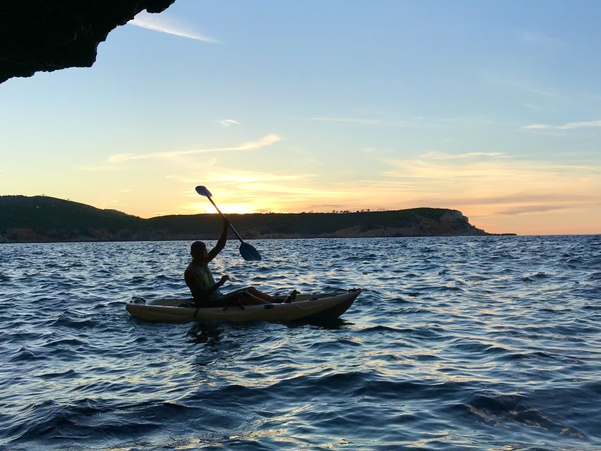 Ibiza: Sea Kayaking at Sunset and Sea Caves Tour - The short picnic stop at a wild cove