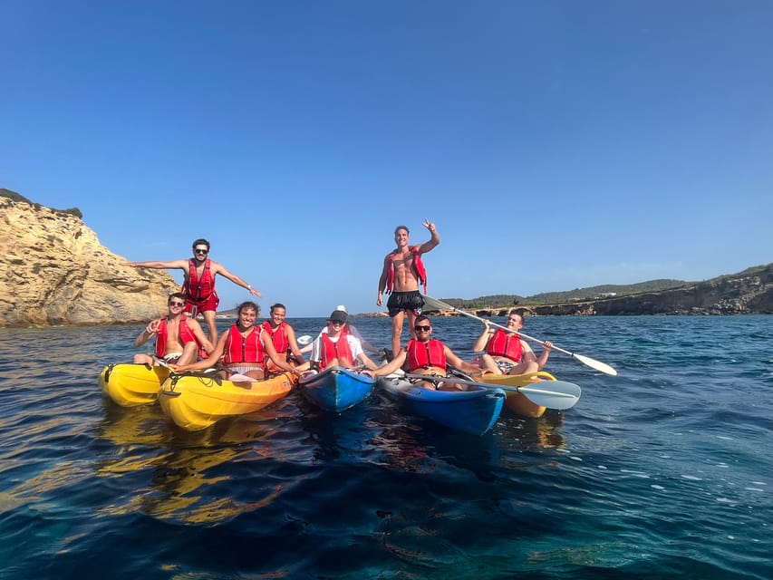 Ibiza: Self-Guided Kayak Tour in Marine Nature Reserve - Following the map through the marine reserve