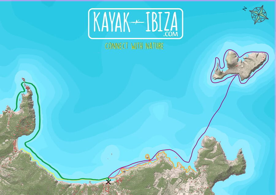 Ibiza: Self-Guided Kayak Tour in Marine Nature Reserve - Why the double sit-on-top kayak matters