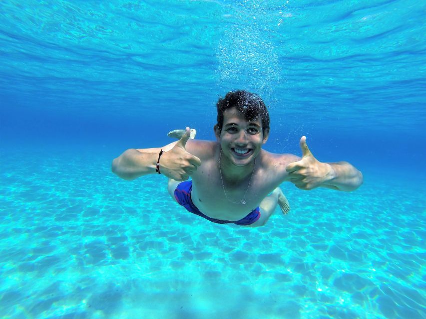 Ibiza: Snorkeling and SUP Paddle, Beach and Cave Tour - Meeting in San Antonio and preparing for the water