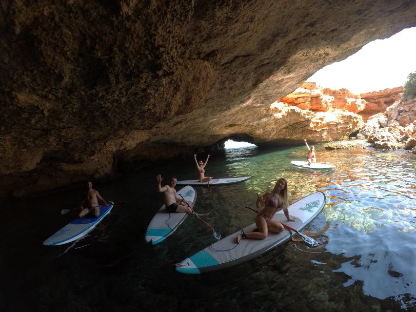 Ibiza: SUP & Snorkel Boat Tour with Caves, Drinks & Photos - The boat ride back to San Antonio