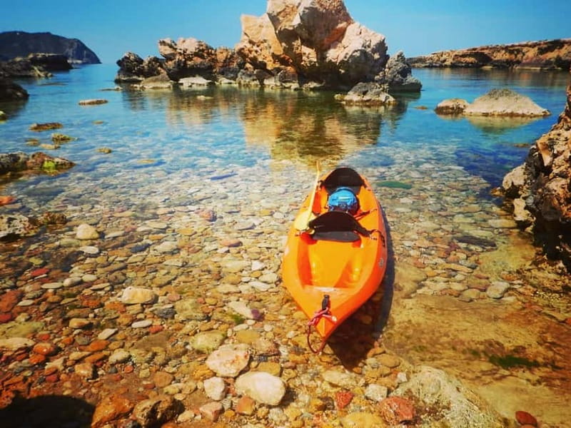 Ibiza: Xarraca Bay Guided Kayaking Tour - What to pack for a smoother outing