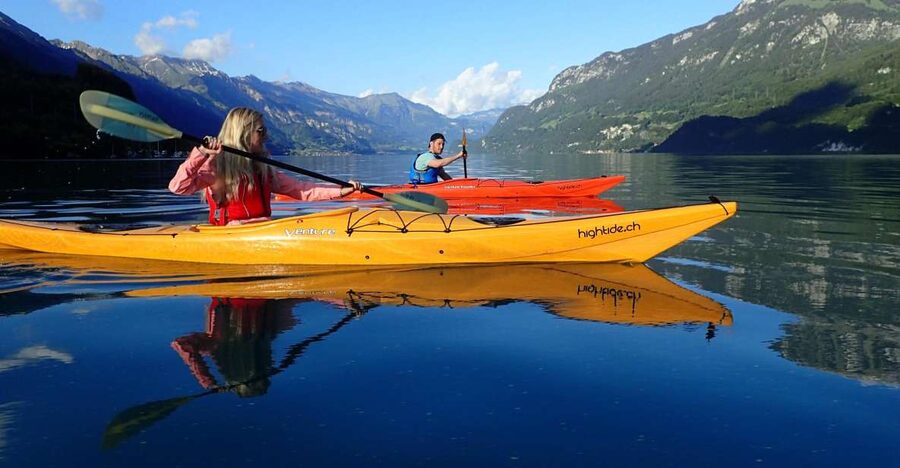 Interlaken: Kayak Tour of the Turquoise Lake Brienz - Why Lake Brienz works so well for kayaking