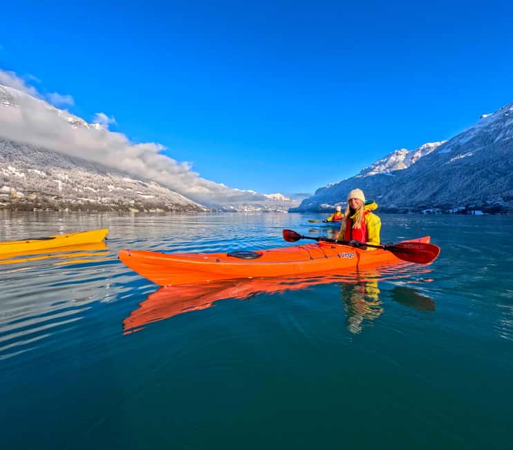 Interlaken: Small-Group Winter Kayak Tour on Lake Brienz - Why winter is the right season for Lake Brienz