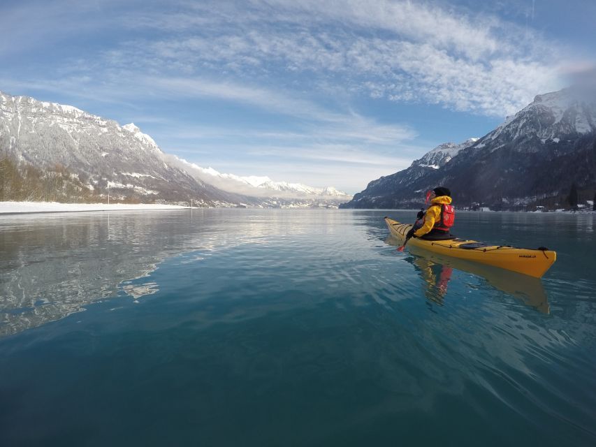 Interlaken: Small-Group Winter Kayak Tour on Lake Brienz - Tea, cookies, and a rare pause on the water