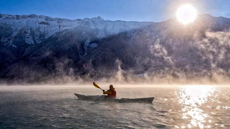 Interlaken: Small-Group Winter Kayak Tour on Lake Brienz - Photos without risking your phone