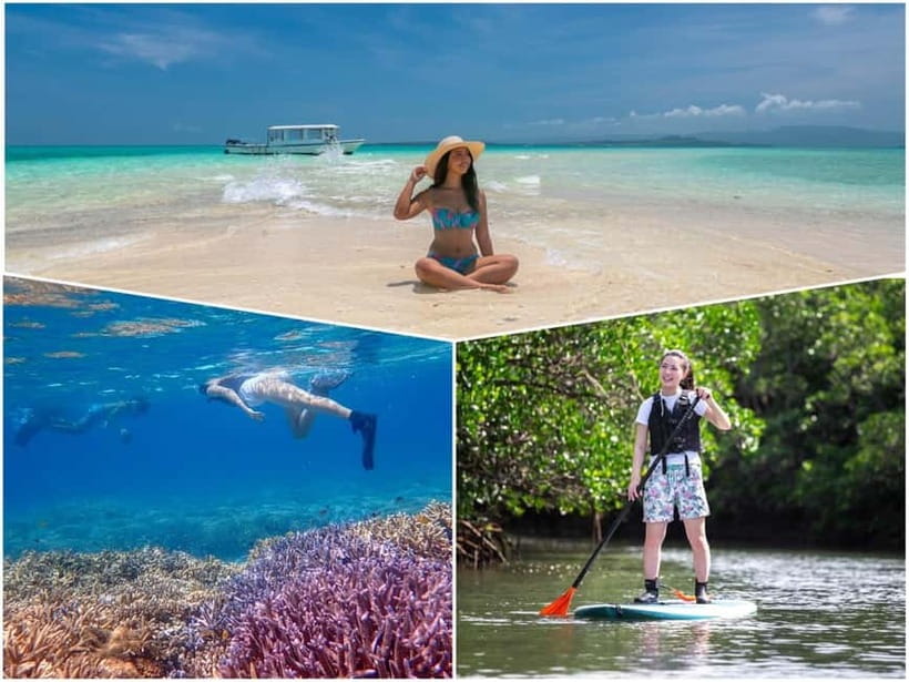 Ishigaki: Mangrove SUP or Canoe & Phantom Island Snorkeling - The speedboat ride and Phantom Island stop