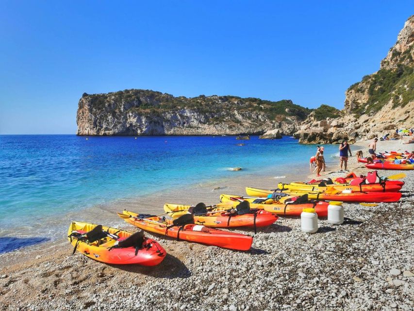 Jávea: Kayak trip to Granadella - Key points at a glance