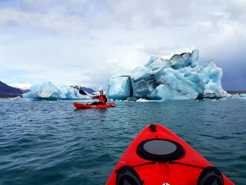 Jökulsárlón Glacier Lagoon Kayaking Tour - Seals, birds, and a quieter view