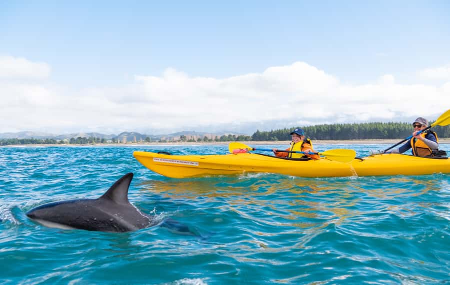 Kaikoura: Guided Family Kayaking Adventure - How the family kayak works