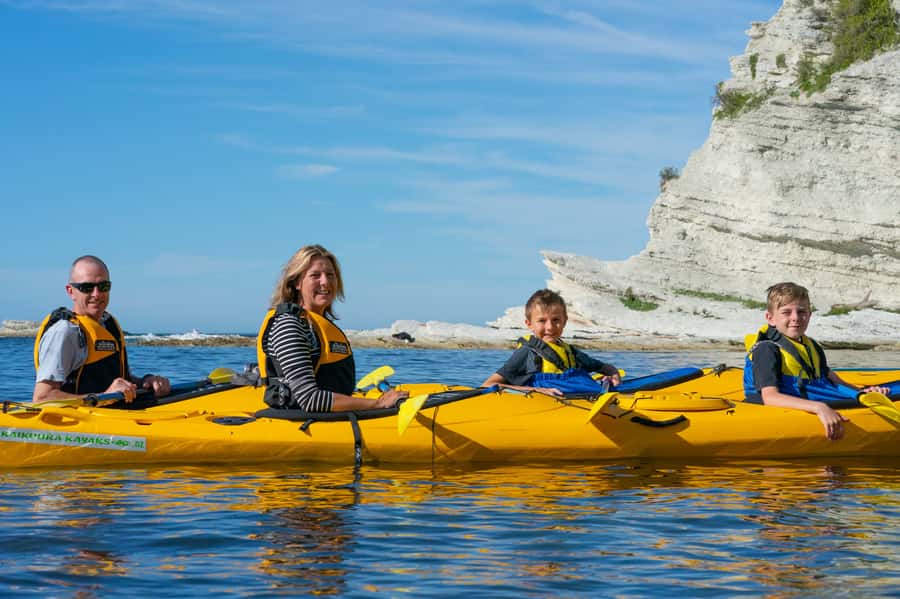 Kaikoura: Guided Family Kayaking Adventure - Weather, effort, and safety