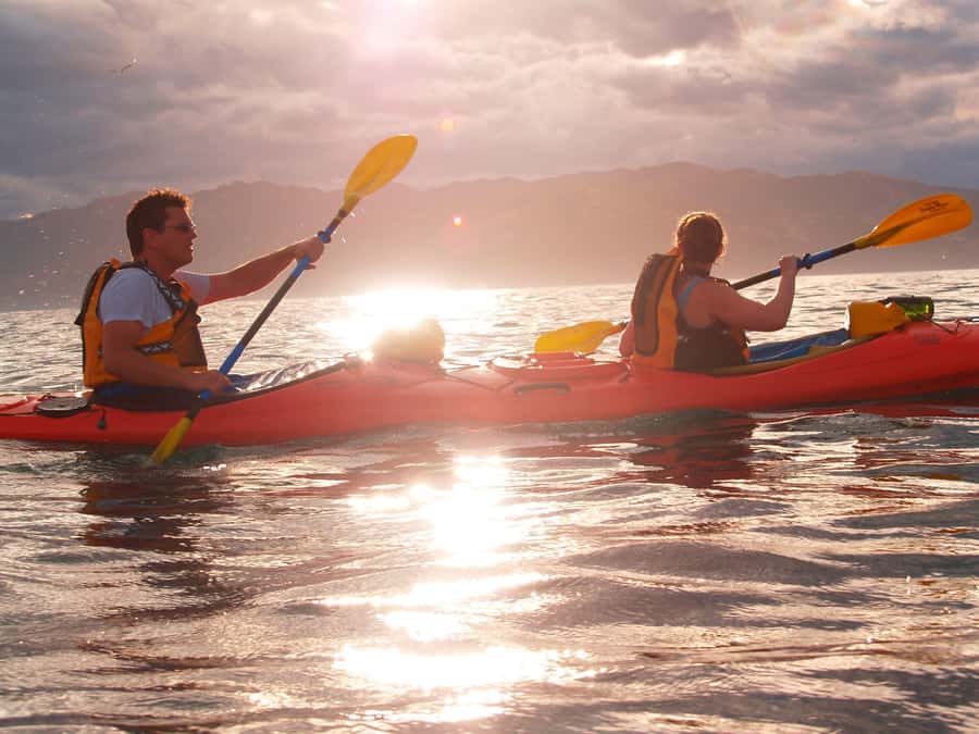 Kaikoura: Sunset Evening Kayaking Tour - Getting ready at Kaikoura Kayaks
