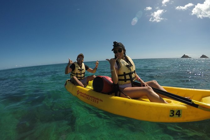 Kailua 2-Hour Guided Kayaking Excursion, Oahu - Paddling across Kailua Bay toward Popoia