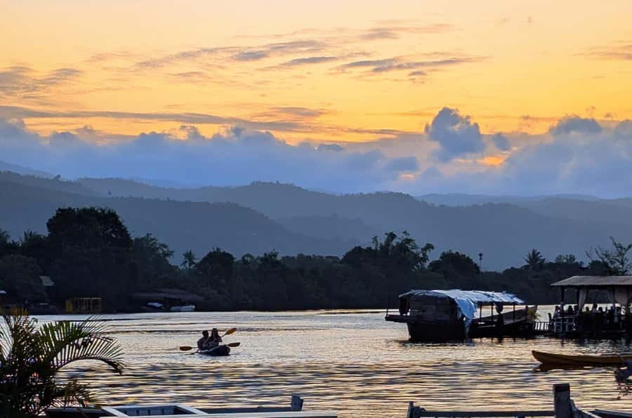 Kampot's Countryside & Kayak Tour, Pepper Farm include Lunch - Kayaking through Kampot’s Green Cathedral