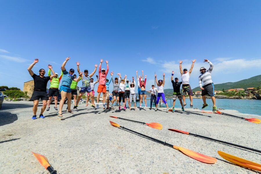 Kardamyli: Sea Kayaking With Lunch - Paddling past coves and rock gardens