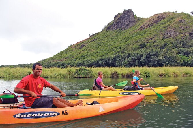 Kauai: Secret Falls Kayak and Hike - The return trip requires more energy than you expect