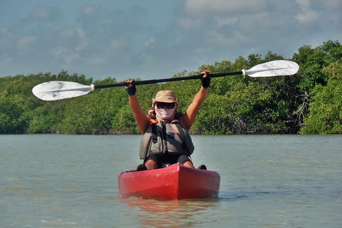 Kayak adventure through Laguna Nichupté in Cancun - A gentle paddle for first-time kayakers