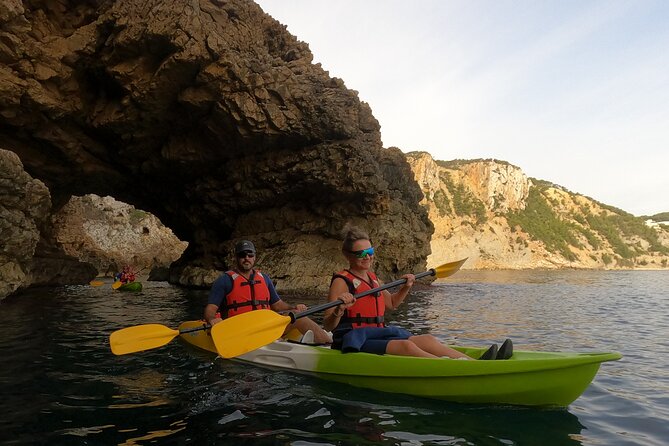 Kayak And Snorkel Excursion in Jávea. Portitxol - Granadella - Paddling from Portitxol toward Granadella