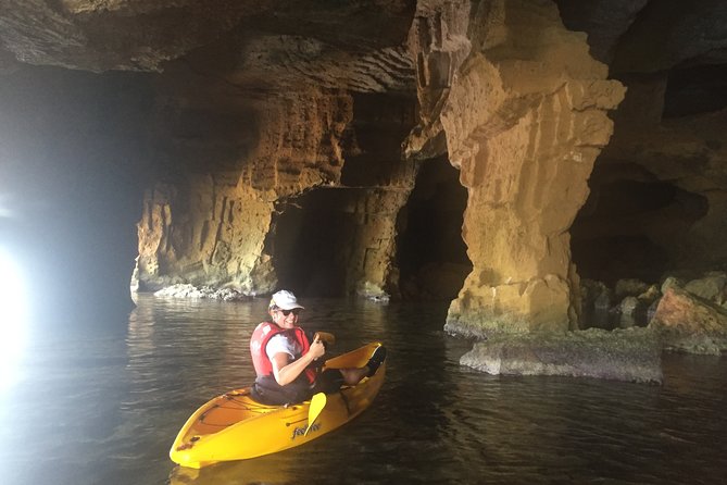 Kayak and snorkel excursion to Cova Tallada - Guides, comfort, and handling seasickness