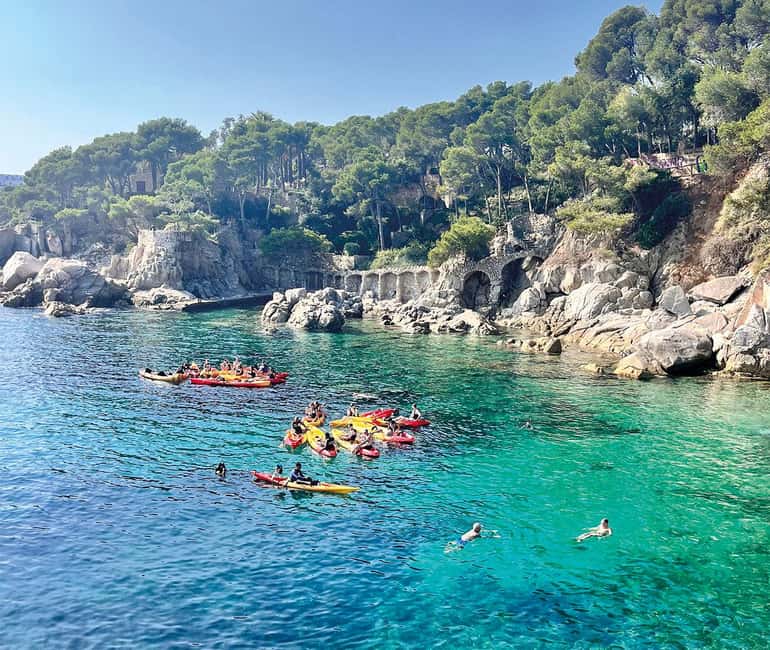 Kayak and Snorkel in Playa de Aro, Costa Brava - Snorkeling in Clear Water