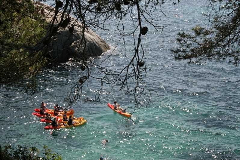 Kayak and Snorkel in Playa de Aro, Costa Brava - Paddling Along the Small Coves