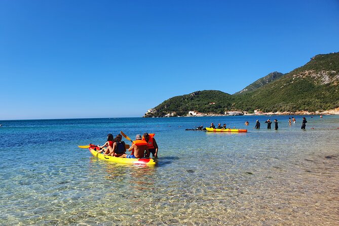 Kayak and Snorkeling Adventure in Lisbon - Caves, small beaches, and cliff jumping
